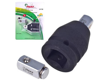 Переходник ударный HANS 3/4"Mх1/2"F со сменным квадратом (86884)