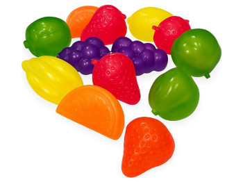 Лід багаторазовий Ice fruits, пластик, мікс (ціна за 20шт)