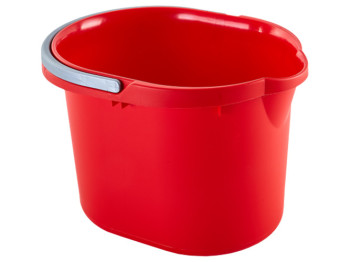 Ведро для уборки 15л (красное) 122022