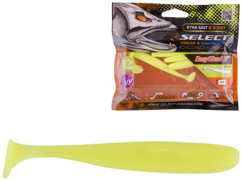 Приманка силіконова виброхвост їстівна Select Easy Shad 3" col.045 75мм (ціна за упаковку 5шт)
