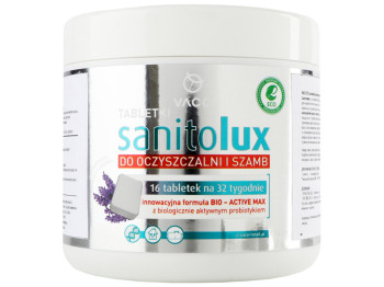 Биоактиватор д/очищ выгреб ям Vaco Eco Sanitolux, в табл на 32 нед, 16шт