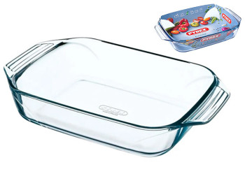 Форма Pyrex Irresistible, 39х25х7см, прямокутна, 3,8л, 3426470268615