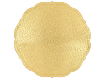 Серветка сервірувальна (плейсмат) Золота роса, D38см