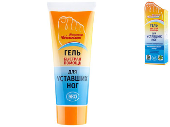 Гель Доктор Биокон Быстрая помощь для уставших ног 75мл