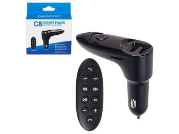 Модулятор FM 5в1 C8 12-24v Bluetooth
