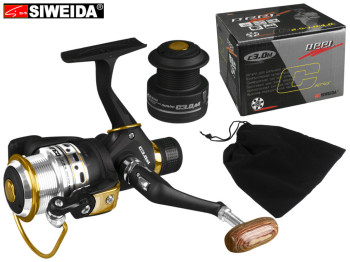 Котушка Siweida "Reel С3,0M" 7+1bb металева шпуля з додатковою пластиковою шпулею