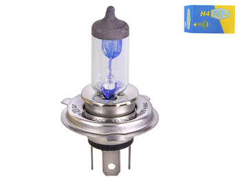 Лампа автомобільна галогенна для фари Trifa H4, 12V, 60 - 55W Season, цоколь P43t (11661)