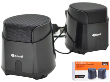 Компютерні колонки Kisonli K500 Чорний