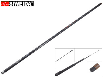 Вудка Siweida "Black Pearl" карбон+композит, без кілець, 5-секційна 5м 5-25г