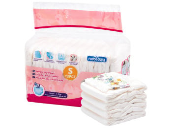 Подгузники для собак Nobleza, размер S, 39×30см, 2-4 кг, 12шт, (цена за упаковку)