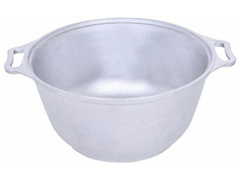 Кастрюля алюминиевая с утолщенным дном, без крышки, 4,5л (К0451)