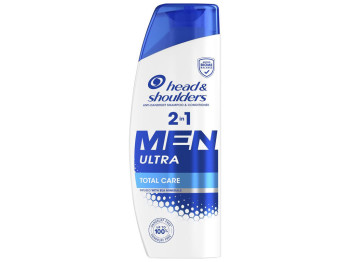 Шампунь та бальзам проти лупи Head&Shoulders Комплексний догляд, 2в1, 330мл