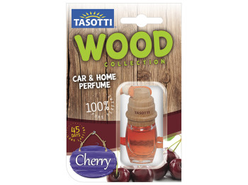 Освежитель воздуха на зеркало Tasotti Wood пробковый Cherry 7мл 10497