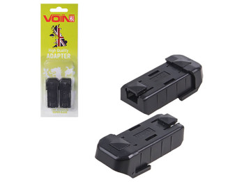 Адаптер до склоочисника HIBRID, PUSH BUTTON, 19мм (VH-PB19)