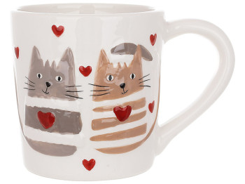 Кружка с объемным рисунком Милые котики, 400мл