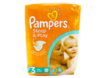 Подгузники Pampers "Sleep&Play Midi" (4-9кг) 16шт
