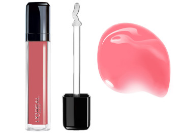 Блеск для губ LOreal Paris кремовый "Glam Shine cream" оттенок 109 (пепельно-розовый) 8мл