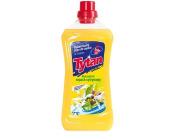 Жидкость универсальная для мытья Tytan Лимон, концентрат, 1л