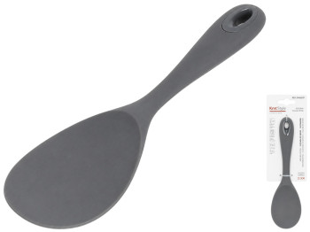 Ложка силиконовая Kmt Style, 22,5×7см, цвет серый