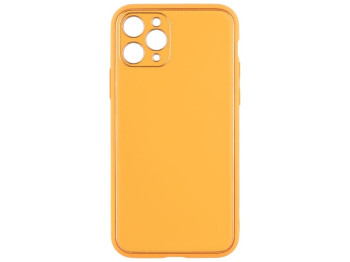 Чохол Leather Gold with Frame without Logo для iPhone 11 Pro Колір 12, Peach