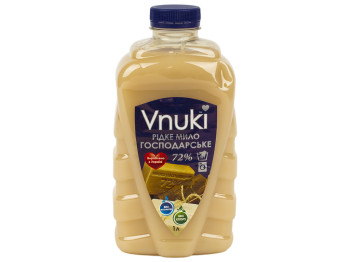 Рідке мило 72% господарське Vnuki 1л