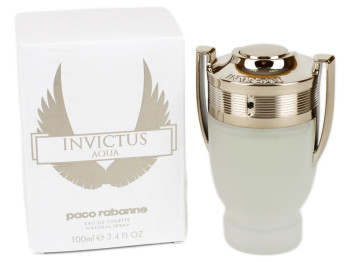 Туалетна вода (ліц.) чоловіча Paco Rabanne "Invictus Aqua" Eau De Toilette 100мл