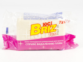 Мыло хозяйственное твердое "ЮСИ Briz Lux" 72% 200гр универсальное