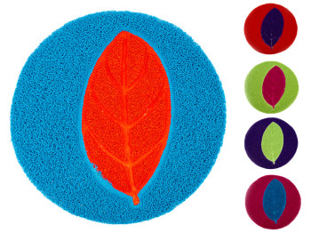 Коврик напольный ПВХ круглый