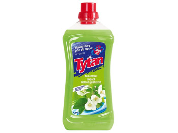 Жидкость универсальная для мытья Tytan Green Apple, концентрат, 1 л