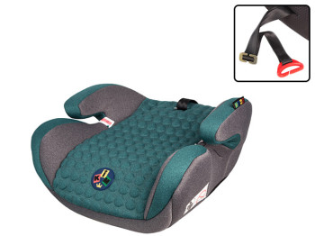 Автокрісло-бустер дитяче KIM 4685-4578 (22-36кг) група 2-3 Blue-Grey