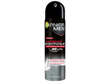 Дезодорант-антиперспірант чоловічий Garnier men "Активний контроль +" 96ч спрей 150мл