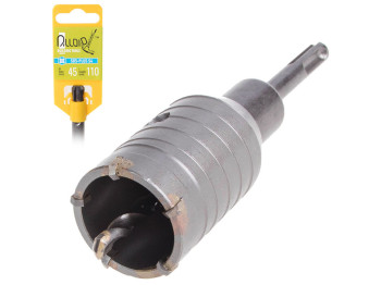 Свердло корончате Alloid по бетону, 45мм, SDS Plus, 110мм