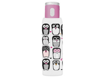 Пляшка для води Herevin Hanger-Heart Penguin, 500мл, для спорту, 8699038098237