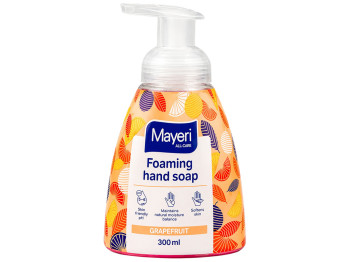 Рідке мило-пінка для рук Mayeri Grapefruit, аромат грейпфруту, 300 мл