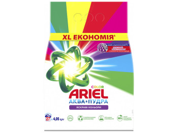 Стиральный порошок Ariel Аква-Пудра Touch of Lenor, Color, 4,05кг