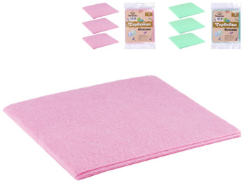 Салфетка вискозная Начисто 3шт 30Х36см