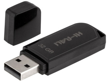 USB флеш-накопичувач Hi-Rali Taga 32gb Колір Чорний
