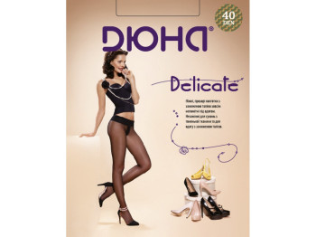 Колготы женские капроновые 40DEN "Delicate" 125-3 размер 3 (цвет бежевый) Дюна