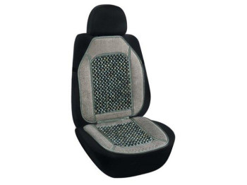 Накидка EL 100 653, масажер кругла кісточка, льон 47х100 сіра (100 653)