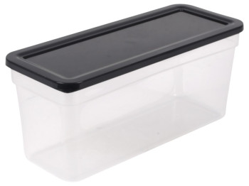 Контейнер пищевой пластиковый Prime, 30×12×13,5см, 3,6л, цвет прозрачный