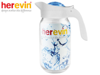 Глечик з кришкою Herevin "Blue" 15,5х9,5х20,5см 1л 24977