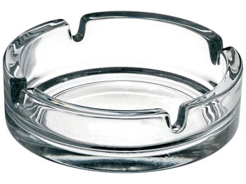 Пепельница круглая Pasabahce Bistro, стекло, диаметр 11см, цвет прозрачный