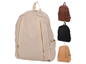 Рюкзак, компактний, із бічними кишенями, нейлон, поліестер, 24×38см