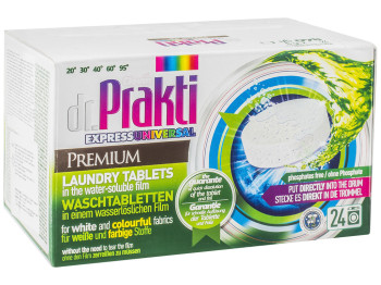 Таблетки для стирки Dr.Prakti "Universal" концентрированные 24х35г
