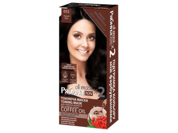 Маска для волос тонирующая Acme Color Рябина Ton Oil Mask №053 Черный