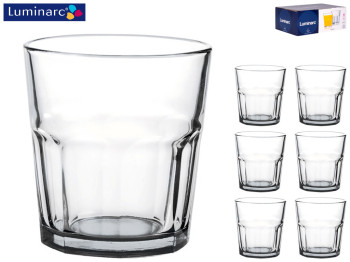 Набор стаканов Luminarc Tuff 300мл низкие (цена за набор 6шт) 34895