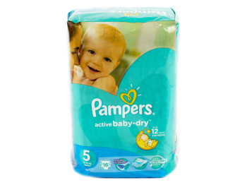 Подгузники Pampers "Active Baby-Dry Junior" (11-18 кг) 16шт