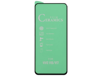 Защитное стекло Film Ceramic for Vivo V17 / V19 без упаковки Цвет Чёрный