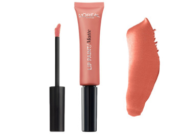 Блеск для губ LOreal Paris "Infaillible Lip Paint Matte" оттенок 211 (розово-бежевый) 8г