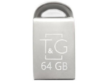 USB флеш-накопичувач T&amp;amp;G 64gb Metal 107 Колір Сталевий